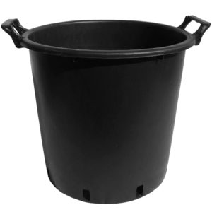 30 L Round Plastic Pot with Handles