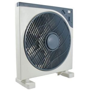 Self-stanring box fan. 360-degree of air ventilation thanks to the oscillating feature. Choose rotating box fan by Highight Horticulture.