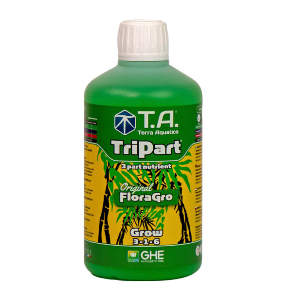 Terra Aquatica TriPart® Grow 500 ml by General Hydroponics Europe
